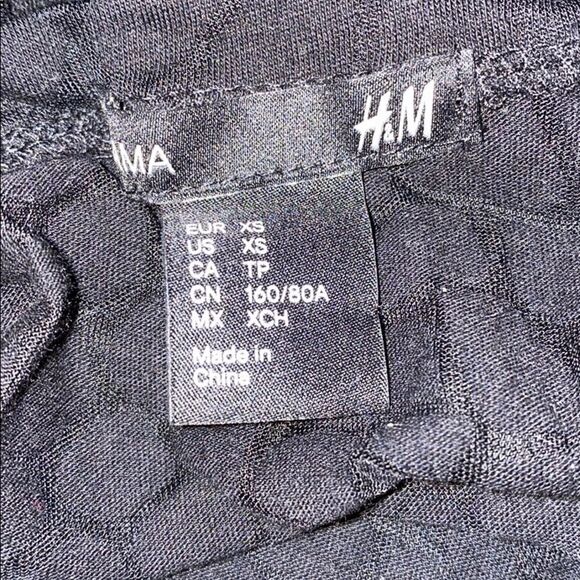 ✨5xHP✨H&M MAMA maternity top sheer leopard print✨ - Picture 7 of 7